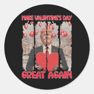 Adesivo Trump Valentine's Day Shirt Make Valentine's Day G