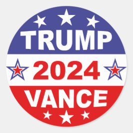ADESIVO TRUMP VANCE 2024