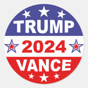 ADESIVO TRUMP VANCE 2024