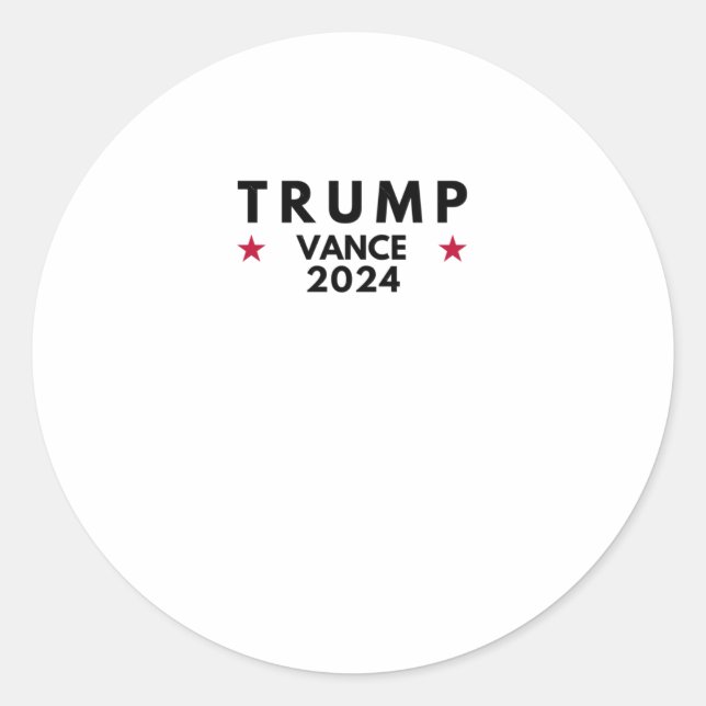 Adesivo Trump Vance 2024 (Frente)
