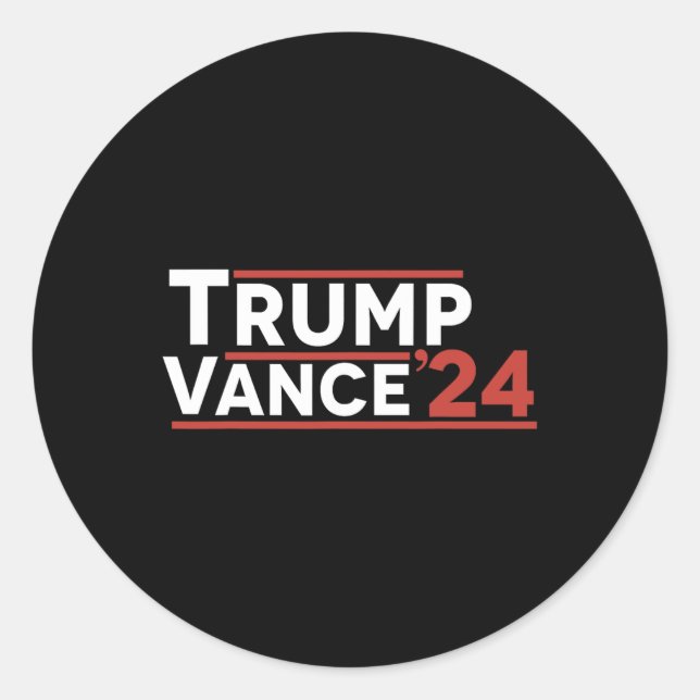Adesivo Trump Vance 2024 (Frente)