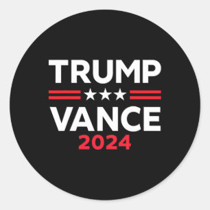 Adesivo Trump Vance 2025 Bandeira Americana Presente Eleiç