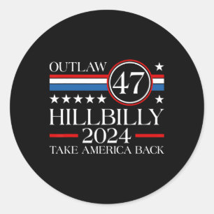 Adesivo Trump Vance 2025 Donald Trump J.d. Vance Proibir A