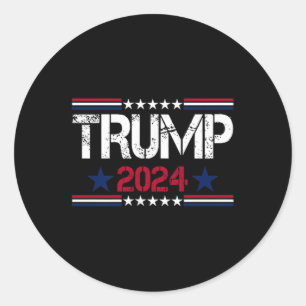 Adesivo Trump Vance 24, Trump Para O Presidente 2024, Funn