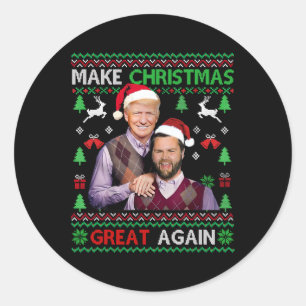 Adesivo Trump Vance Brothers Engraçado Torne O Excelente D