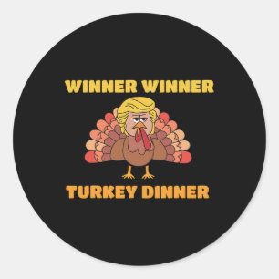 Adesivo Trump Winner Funny Winner Turquia Janta Graças