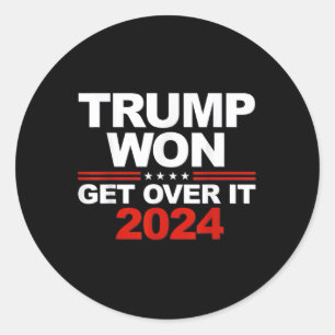 Adesivo Trump Won Supera O Segundo Mandato Trump 2024