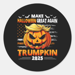 Adesivo Trumpkin 2025 Usa Torna O Excelente De Halloween N