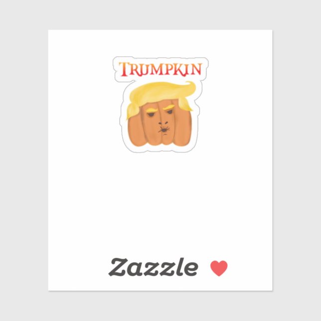 Adesivo Trumpkin Clássico (Folha)