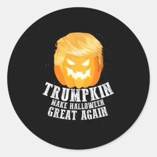 Adesivo Trumpkin Faz Excelente De Halloween De Novo Figuri
