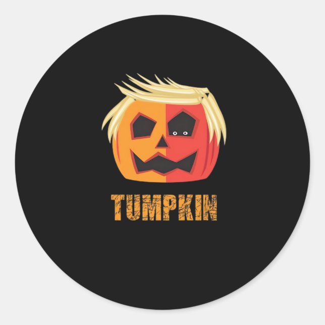 Adesivo Trumpkin Halloween (Frente)