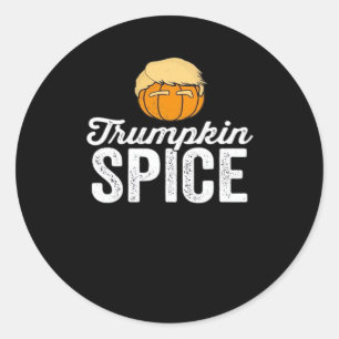 Adesivo Trumpkin Spice Engraçada Piada Política do Dia das