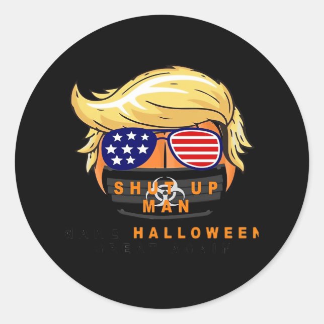 Adesivo Trumpkin Torna O Excelente De Halloween Clássico N (Frente)