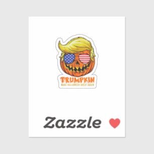 Adesivo Trumpkin Usa Torna O Excelente De Halloween Novame