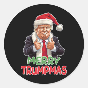 Adesivo Trumpmas - Papai Noel Donald Trump