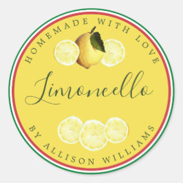 Adesivo Truolore Italiano Limoncello Personalizado