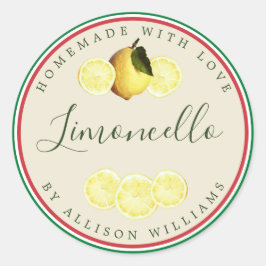 Adesivo Truolore Italiano Limoncello Personalizado
