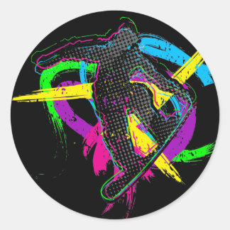 Adesivo Truque do Snowboard