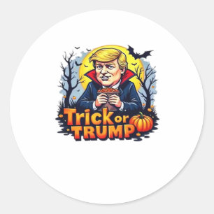 Adesivo Truque Ou Clássico De Halloween