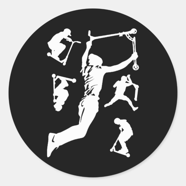 Adesivo Truques de Patinete de dublagem (Frente)