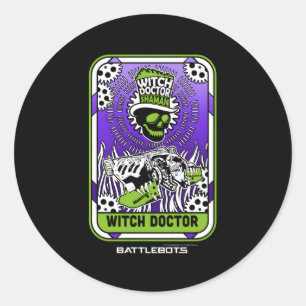 Adesivo Truta de Bruxas de Halloween Dr. Sha Tarot