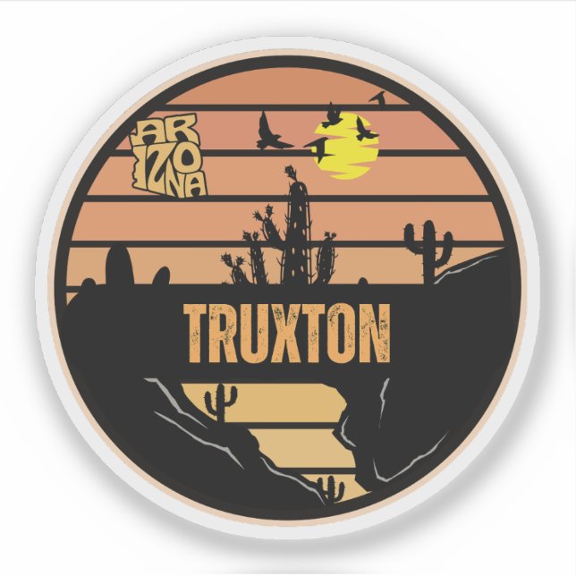Adesivo Truxton, Arizona (Frente)