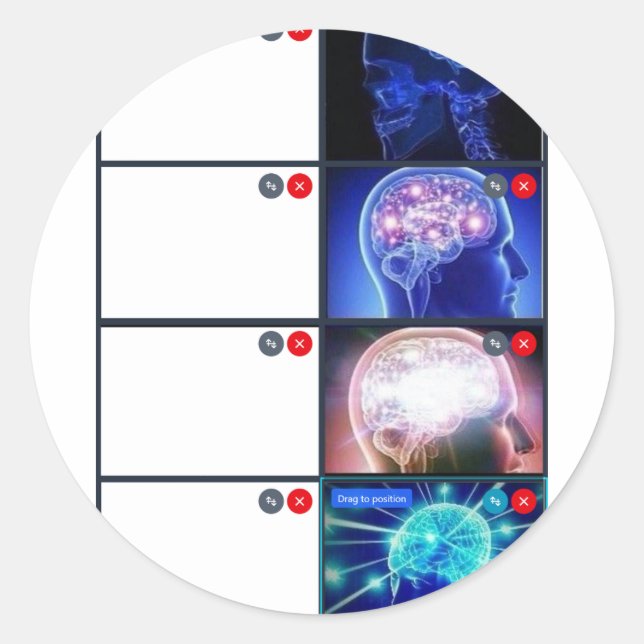 Adesivo TRVMP Custom Meme Sticker (Frente)