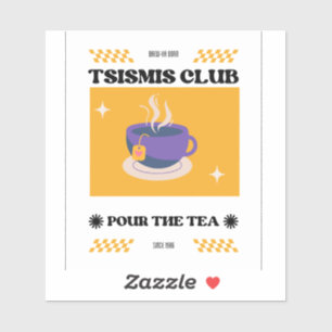 Adesivo Tsismis Club Vinyl Sticker