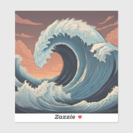 Adesivo Tsunami Sticker