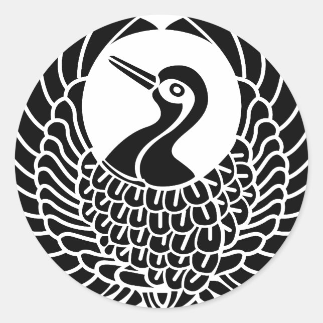 Adesivo Tsuru-mon (Frente)