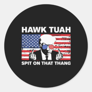 Adesivo Tuah cuspiu Naquele Thang Trump 2024 Estados Unido