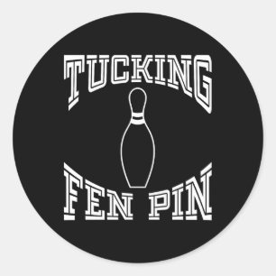 Adesivo Tucando Fen Pin Boliche Engraçada Liga de Camisas 