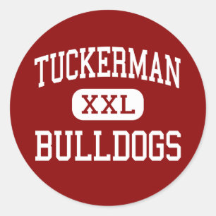 Adesivo Tuckerman - buldogues - alto - Tuckerman Arkansas