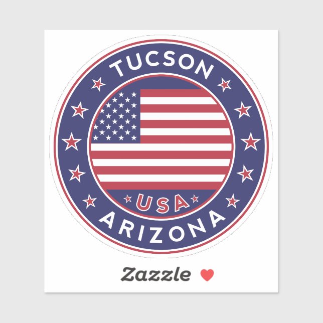 Adesivo Tucson Arizona, Tucson (Folha)