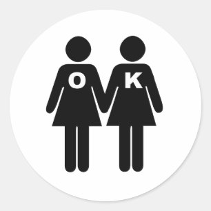 Adesivo TUDO BEM SER GAY (lésbica)