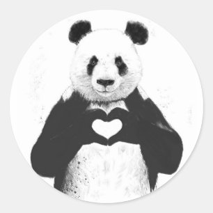 Adesivo Tudo que você precisa é amor