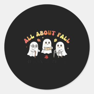 Adesivo Tudo Sobre Design de Halloween de Fantasma de Prev