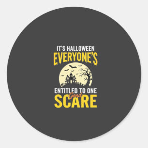 Adesivo Tudos no Halloween Têm Direito a um Design de Medo