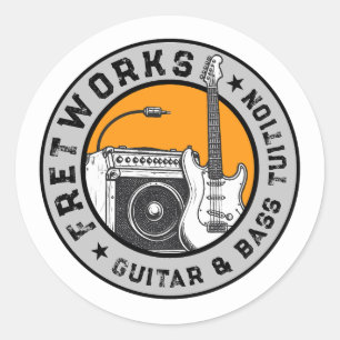 Adesivo Tuição de Violão e Bass - Fret Works