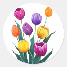 Tulipas Coloridas