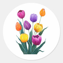 Tulipas Coloridas