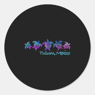 Adesivo Tulum Beach Design _ Presente de tartaruga tribal