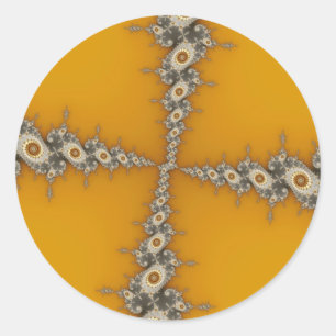 Adesivo Túnel - Vinheta Fractal