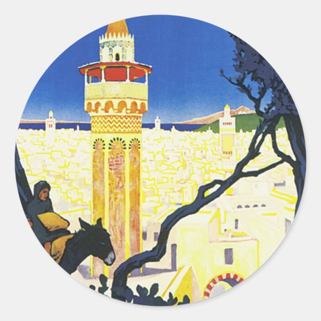 Adesivo Túnis ~ L'Orient Aux Portes de Marselha (Frente)