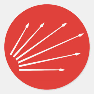 Adesivo Turco seis setas