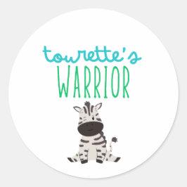 Adesivo Turirette's warrior aware Stickers Labels