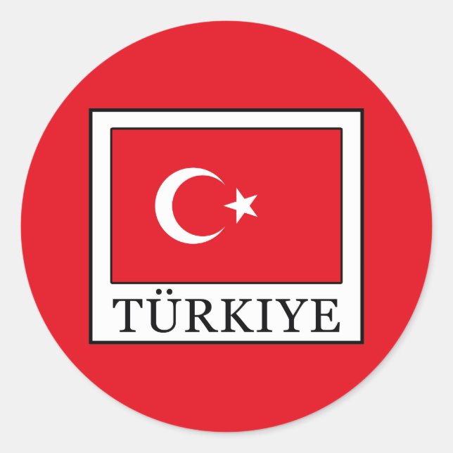 Adesivo Türkiye (Frente)