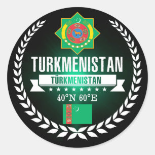 Adesivo Turkmenistan