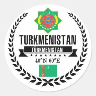 Adesivo Turkmenistan