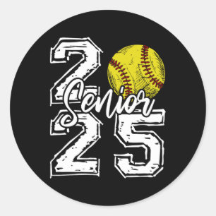 Adesivo Turma De 2025 Softbol Veterano 2025 Volta às Aulas